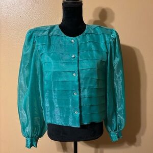 Vintage Rothschild Night Life for Lilli Ann Blouse